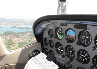 Vista dal posto di comando